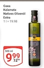 Kalamata Natives Olivenöl Extra im Angebot bei GLOBUS in Ludwigshafen Kalamata Natives Olivenöl Extra Angebote von Gaea bei GLOBUS Ludwigshafen für 9,99 €