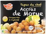 Accras de Morue Surgelés - Golfo Nuevo - Intermarché Hyper à Boulogne-Billancourt Accras de Morue Surgelés - Golfo Nuevo en promo chez Intermarché Hyper Boulogne-Billancourt à 3,29 €