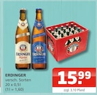 Erdinger Weißbier im Angebot bei Getränke Oase in Hamm Erdinger Weißbier Angebote von Erdinger bei Getränke Oase Hamm für 15,99 €