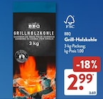 Grill-Holzkohle Angebote von BBQ bei ALDI SÜD Mainz für 2,99 €