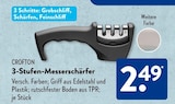 3-Stufen-Messerschärfer von Crofton im aktuellen ALDI SÜD Prospekt für 2,49 €