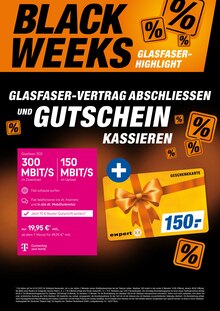 Geschenkkarte im expert Prospekt "BLACK WEEKS" mit 9 Seiten (Köln)