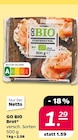 Brot Angebote von GO BIO bei Netto mit dem Scottie Stendal für 1,29 €