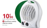 Soufflant mobile 2000 W - LIVOO en promo chez Mr.Bricolage Soufflant mobile 2000 W - LIVOO dans le catalogue Mr.Bricolage