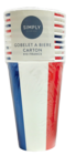 Gobelet à bière en carton x10 - SIMPLY EVERYDAY en promo chez B&M Gobelet à bière en carton x10 - SIMPLY EVERYDAY dans le catalogue B&M