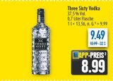 Vodka Angebote von Three Sixty bei diska Hof für 8,99 €