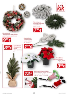 Weihnachtsbaum im KiK Prospekt "SOOO VIEL MEHR WINTER-WOW" mit 32 Seiten (Stralsund)
