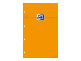 Oxford - Bloc notes - A4 + - 160 pages - grands carreaux - perforé - orange - Oxford à 4,39 € dans le catalogue Bureau Vallée