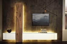 Flamme Möbel Baiersdorf - DESIGN-WOHNWAND „GENTIS“ DESIGN-WOHNWAND „GENTIS“ Angebot bei Flamme Möbel Baiersdorf im Prospekt "JAHRESFINALE 2019"