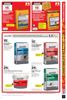 Promotion Ragréage dans le prospectus Brico Dépôt, valable du 17/07/2026 au 30/07/2026 Promo Ragréage dans le catalogue Brico Dépôt du moment à la page 11