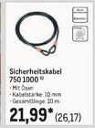 Sicherheitskabel 750 1000 Angebote bei METRO Erftstadt für 26,17 €