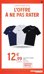 Prix et réduction Vêtements Homme dans le prospectus Intermarché Super en cours Offre Vêtements Homme dans le catalogue Intermarché Super du moment à la page 47