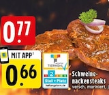 Schweinenackensteaks im Angebot bei EDEKA in Krefeld Schweinenackensteaks Angebote bei EDEKA Krefeld für 0,66 €