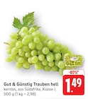 Trauben hell bei EDEKA im Prospekt "" für 1,49 €