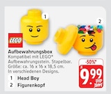 Aktuelle Lego Angebote bei E center in Darmstadt Aktuelles Aufbewahrungsbox Head Boy Angebot bei E center in Darmstadt ab 9,99 €