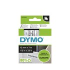 Ruban dymo d1 noir/blanc 12mm x 7m - DYMO en promo chez Bureau Vallée Ruban dymo d1 noir/blanc 12mm x 7m - DYMO dans le catalogue Bureau Vallée