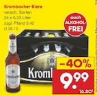 Biere im Angebot bei Netto Marken-Discount in Seevetal Biere Angebote von Krombacher bei Netto Marken-Discount Seevetal für 9,99 €