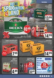Aktueller EDEKA Prospekt mit Budweiser, "Aktuelle Angebote", Seite 21