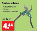Gartenschere im aktuellen Thomas Philipps Prospekt