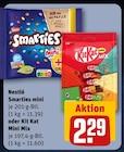 Smarties mini oder Kit Kat Mini Mix von Nestlé im aktuellen REWE Prospekt für 2,29 €