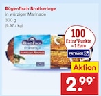 Rügenfisch Bratheringe bei Netto Marken-Discount im Düsseldorf Prospekt für 2,99 €