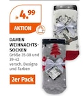 DAMEN WEIHNACHTS-SOCKEN Angebote bei Müller Lüneburg für 4,99 €