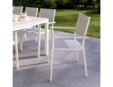 Brico Dépôt Beaucouzé - Promo Fauteuil aluminium blanc Camalis Promo Fauteuil aluminium blanc Camalis à 34,90 € dans le catalogue Brico Dépôt à Beaucouzé