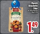 Chips im EDEKA Prospekt Bruschette Chips von Maretti im aktuellen EDEKA Prospekt für 1,49 €
