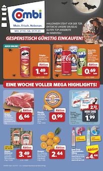 combi Bersenbrück Prospekt der aktuellen Woche, gültig von 27.10.2025 bis 01.11.2025 Aktueller combi Bersenbrück Prospekt "Markt - Angebote" mit 33 Seiten