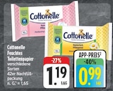 Feuchtes Toilettenpapier Angebote von Cottonelle bei E center Würzburg für 0,99 €