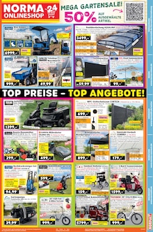 Rasenmäher im aktuellen Norma Prospekt (München) Rasenmäher im Norma Prospekt "Mehr fürs Geld" mit 19 Seiten (München)