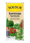 Terreau Horticol 50L - SOLDOR - Carrefour à Boulogne-Billancourt Terreau Horticol 50L - SOLDOR en promo chez Carrefour Boulogne-Billancourt à 5,99 €