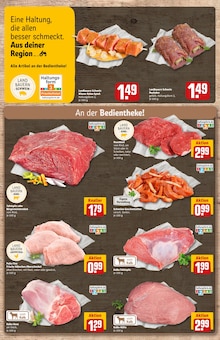 Fleisch im REWE Prospekt "Dein Markt" mit 30 Seiten (Heidelberg)