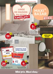 Bricolage Angebote im Prospekt "LINGE DE MAISON : DU STYLE à petits prix !" von Maxi Bazar Bricolage Angebote im Prospekt "LINGE DE MAISON : DU STYLE à petits prix !" von Maxi Bazar auf Seite 1