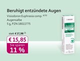 mea - meine apotheke - Visiodoron Euphrasia comp. Augensalbe Angebot im Prospekt Visiodoron Euphrasia comp. Augensalbe bei mea - meine apotheke im Prospekt "" für 15,85 €