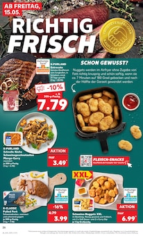 Rindfleisch im Kaufland Prospekt "Aktuelle Angebote" mit 54 Seiten (Halle (Saale))