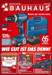 Aktueller BAUHAUS Baumarkt Prospekt in Braunichswalde und Umgebung, "Wenn's gut werden muss" mit 48 Seiten, 31.05.2025 - 28.06.2025
