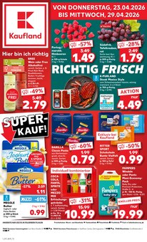 Coca Cola im Kaufland Prospekt "Aktuelle Angebote" mit 54 Seiten (Konstanz)