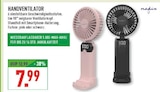 HANDVENTILATOR im Angebot bei Marktkauf in Meerbusch HANDVENTILATOR Angebote von nedis bei Marktkauf Meerbusch für 7,99 €
