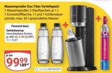Wassersprudler Duo Titan Vorteilspack im Angebot bei GLOBUS in Duisburg Wassersprudler Duo Titan Vorteilspack Angebote von sodastream bei GLOBUS Duisburg für 3,99 €