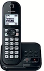 Schnurloses Telefon + Anrufbeantworter KX-TGC460GB im Angebot bei EURONICS in Lüdenscheid Schnurloses Telefon + Anrufbeantworter KX-TGC460GB Angebote von Panasonic bei EURONICS Lüdenscheid für 33,00 €