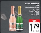 Sekt Angebote von Graf von Wackerbarth bei EDEKA Plauen für 1,79 €