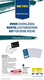 Drucker im aktuellen METRO Prospekt (Bochum) Drucker im METRO Prospekt "Monatsmenü Oktober" mit 43 Seiten (Bochum)