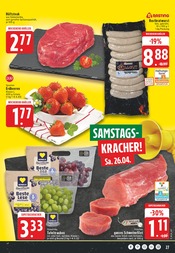 Aktueller EDEKA Prospekt mit Steak, "Aktuelle Angebote", Seite 27