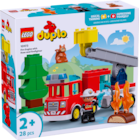 Le camion de pompiers - LEGO en promo chez La Grande Récré Le camion de pompiers - LEGO dans le catalogue La Grande Récré