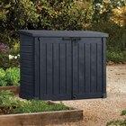 Coffre en résine multifonction Sio Max Keter 1200L gris anthracite - Keter en promo chez Castorama Coffre en résine multifonction Sio Max Keter 1200L gris anthracite - Keter dans le catalogue Castorama