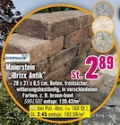 Mauerstein „iBrixx Antik“ Angebot im Hornbach Prospekt Mauerstein „iBrixx Antik“ im Hornbach Prospekt zum Preis von 2,45 €