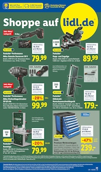 Akkuschrauber im Lidl Prospekt "LIDL LOHNT SICH" mit 66 Seiten (Oldenburg)