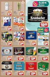 Krombacher im REWE Prospekt in Stralsund Aktueller REWE Prospekt mit Krombacher, "Dein Markt", Seite 17