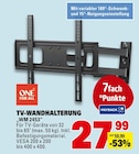 TV-WANDHALTERUNG "WM 2453" im Angebot bei Marktkauf in Ludwigsburg TV-WANDHALTERUNG "WM 2453" Angebote von ONE FOR ALL bei Marktkauf Ludwigsburg für 27,99 €